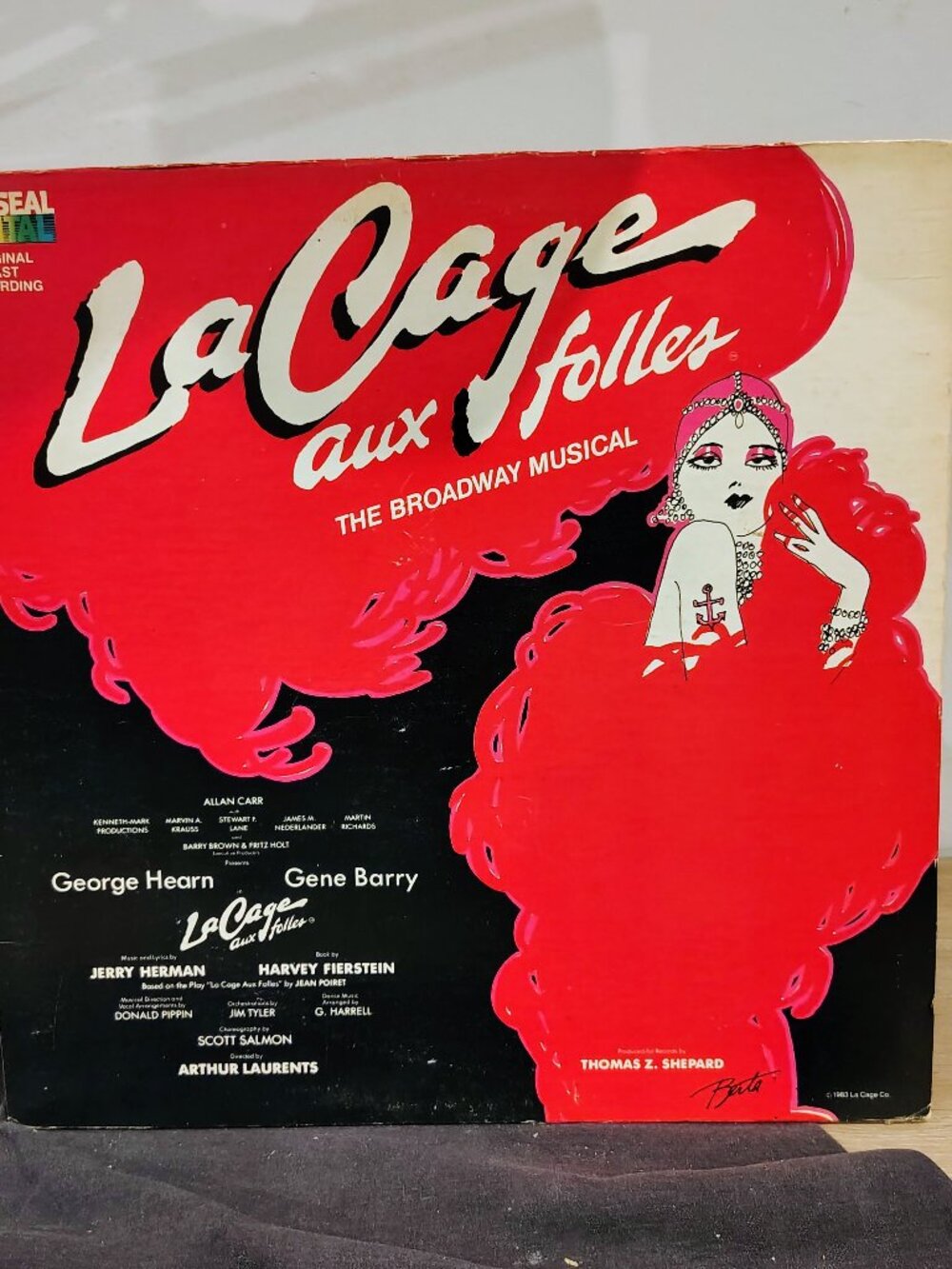 La Cage Aux Folles Original Broadway Cast HBC1-4824